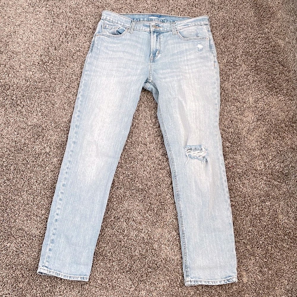 WOMENS HIGH RISE OLD NAVY BOYFRIEND JEAN
